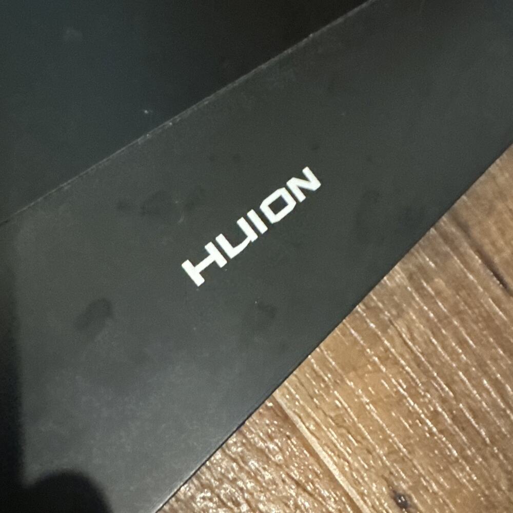 Huion Graphics Tablet Only H610PRO Black 8 Express Keys Surface Film Damage READ - Picture 5 of 10